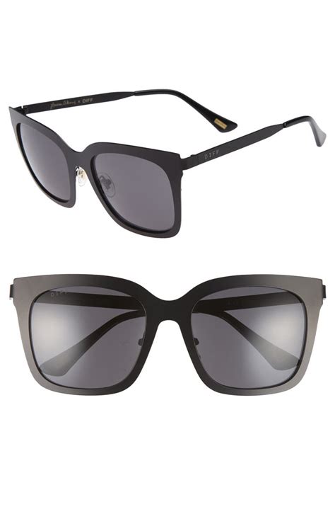 x lauren akins ella 53mm cat eye sunglasses|Diff Eyewear x Lauren Akins Sunglasses .